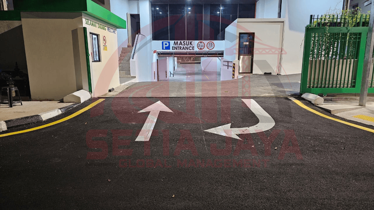 Road Resurfacing & Line Marking (Jalan Dunlop)